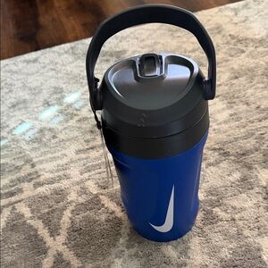 Nike Black and Blue 64 oz Insulated Sports Bottle
